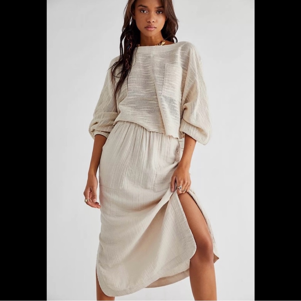 NWT Free People Endless Summer Easy Weekend Set M